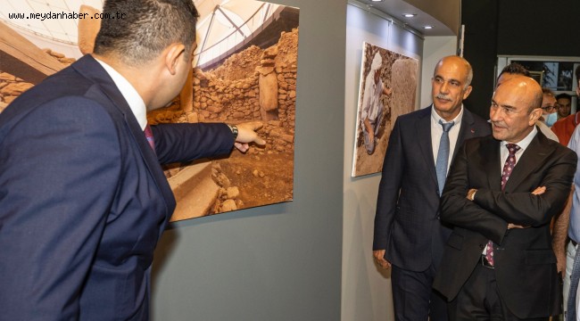 Başkan Soyer Göbeklitepe Fotoğraf Sergisi'nin açılışına katıldı