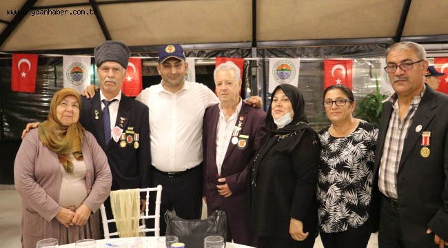 BAŞKAN YILMAZ, GAZİLER VE AİLELERİYLE BULUŞTU