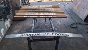 BODRUM BELEDİYESİ KENDİ MOBİLYASINI ÜRETİYOR