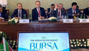 Bursa '2022 Türk Dünyası Kültür Başkenti' ilan edildi
