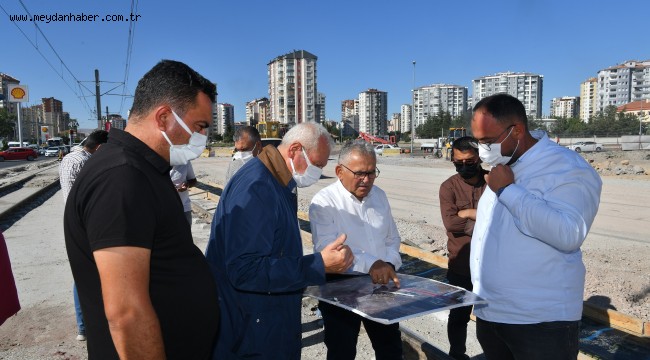 BÜYÜKKILIÇ: "İKİ TRAMVAY HATTI AYNI ANDA BİTECEK"