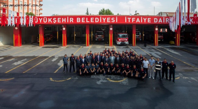 BÜYÜKKILIÇ: "KAHRAMANLARIMIZIN ALNINDAN ÖPÜYORUM"