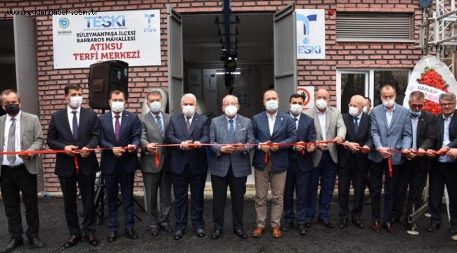 Büyükşehir Belediyesi'nin Dev Altyapı Yatırımı Barbaros'ta Hizmete Açıldı