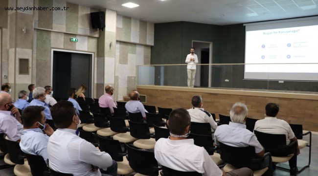 BÜYÜKŞEHİR'DEN OTOBÜS ŞOFÖRLERİNE HİZMET İÇİ EĞİTİM PROGRAMI