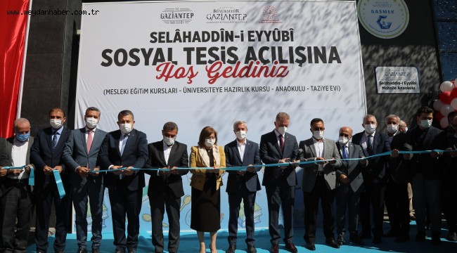 BÜYÜKŞEHİR DEV BİR ESERİ DAHA GAZİ ŞEHRE KAZANDIRDI