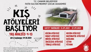Çocuk Akademisinin Kış Atölyeleri Kayıtları 13 Eylül'de Başlıyor