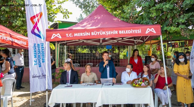 EVİMİZ ATÖLYE İLE 'ELDE VAR YETENEK, EVDE VAR EKMEK' MERSİN BÜYÜKŞEHİR'İN "EVİMİZ ATÖLYE" PROJESİ BÜYÜYOR "EVİMİZ ATÖLYE" PROJESİ YEŞİL MAHALLE'DE SÜRDÜ