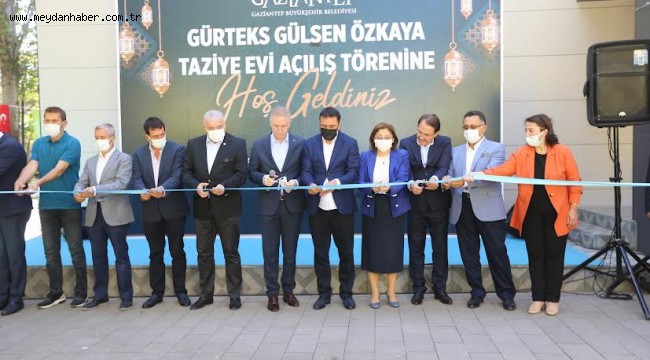 GÜLŞEN ÖZKAYA TAZİYE EVİ'NİN AÇILIŞ TÖRENİ DÜZENLENDİ