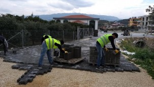 HBB 8 AYDA 456 BİN METREKARE PARKE YOL DÖŞEDİ