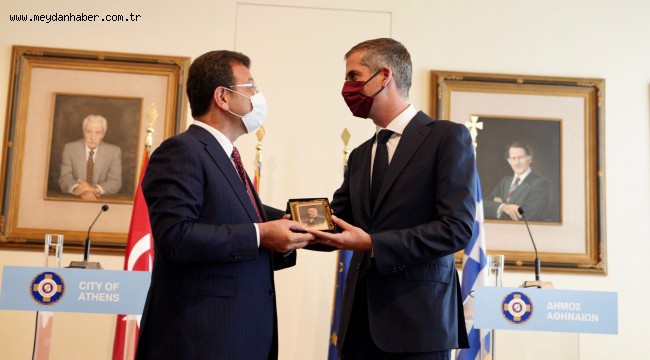 İMAMOĞLU ATİNA'DAN SESLENDİ: İYİ NİYET VE ORTAK AKILLA ÇÖZÜLEMEYECEK SORUN YOK