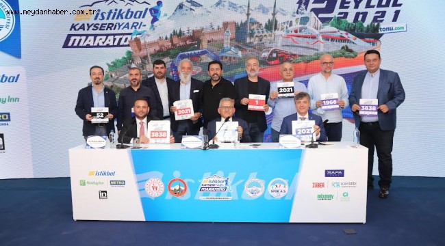 İSTİKBAL KAYSERİ YARI MARATONU, İSTANBUL'DA TANITILDI