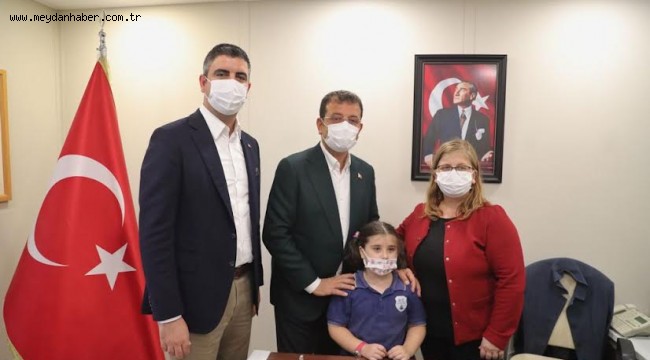 KARTAL'DA BAŞTAN AŞAĞI YENİLENEN PARKA İMAMOĞLU ZİYARETİ 