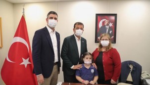 KARTAL'DA BAŞTAN AŞAĞI YENİLENEN PARKA İMAMOĞLU ZİYARETİ 