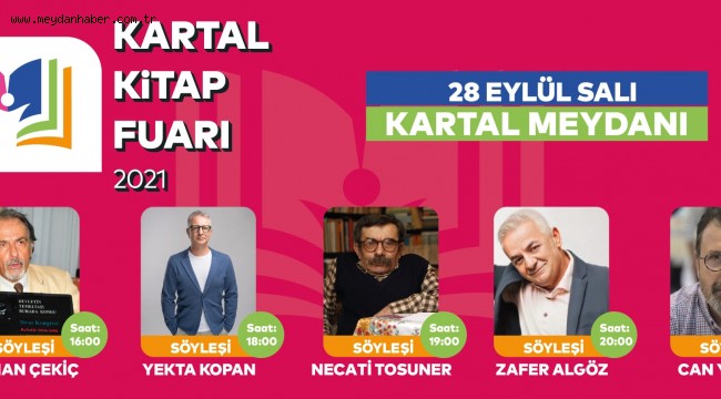 Kartal Kitap Fuarı 4'üncü Günü'nde Zengin Programı İle Kitapseverleri Bekliyor