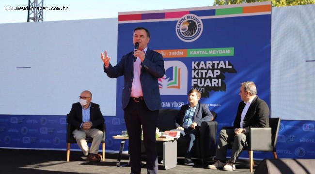 Kartal Kitap Fuarı İkinci Gününde Ünlü Gazetecileri Ağırladı