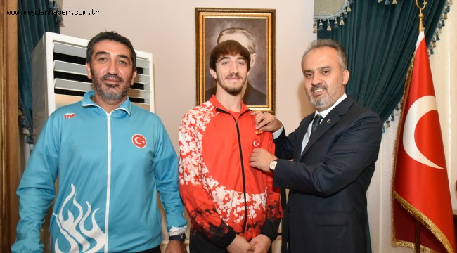 Milli atlet Bursa'nın gururu oldu