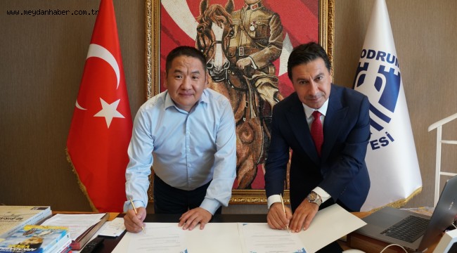 MOĞOLİSTAN İLE BODRUM ARASINDA İYİ NİYET PROTOKOLÜ İMZALANDI