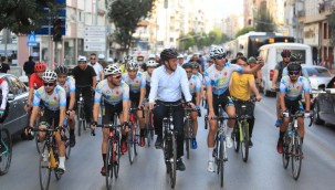 PAMUKKALE'DE AVRUPA SPOR HAFTASI BİSİKLET TURUYLA KUTLANDI