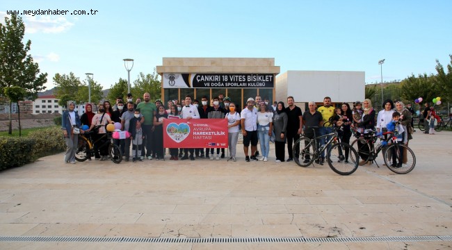 Pedallar Hareketli Yaşam İçin Döndü