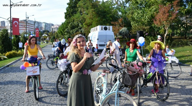 `SÜSLÜ KADINLAR' BEYLİKDÜZÜ'NDE PEDAL ÇEVİRDİ`