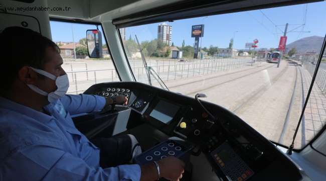 TALAS T2 RAYLI SİSTEM HATTI YENİDEN HİZMETE BAŞLADI