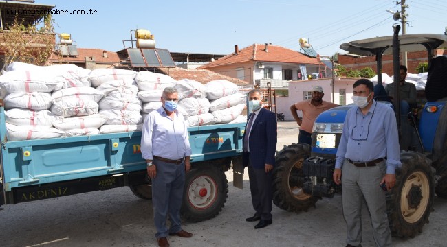 TMO Ahmetli'de Kuru Üzüm Alımına Başladı