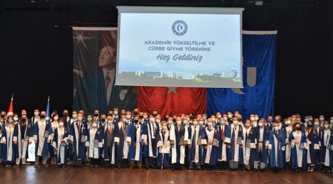 Uşak Üniversitesi Akademik Yükseltilme ve Cübbe Giyme Töreni Gerçekleşti