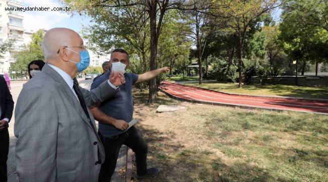 *Yenimahalle'de yeşile yatırım sürüyor