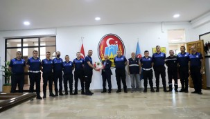 Zabıta Teşkilatından Başkan Esen'e Ziyaret