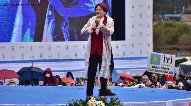 Akşener: Öğrencilere kahvaltı ve öğle yemeğini ücretsiz vereceğiz