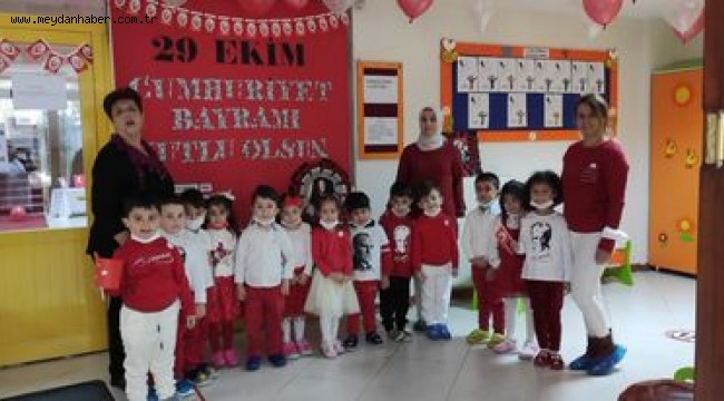 ALTINDAĞ KREŞLERİNDE 29 EKİM COŞKUSU