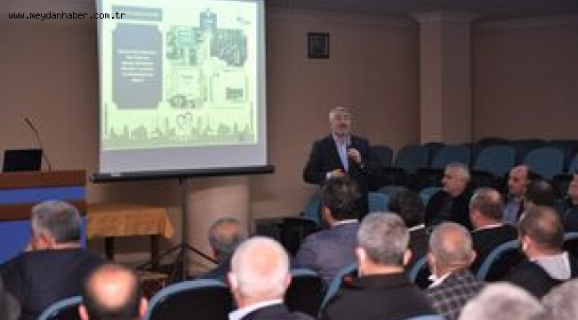 Başkan Aşgın, esnaf odalarıyla bir araya geldi Dolu dolu geçen 2,5 yılda neler yaptıklarını anlattı