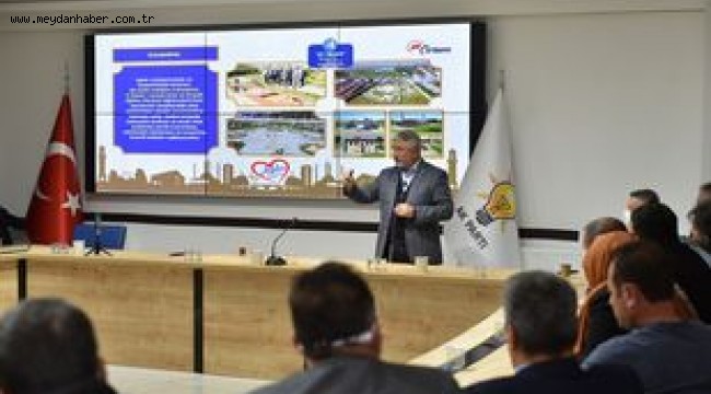 Başkan Aşgın, Merkez İlçe Teşkilatı ile bir araya geldi