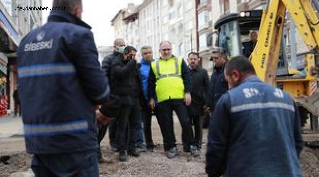 BAŞKAN BİLGİN; "ESNAFIMIZIN ZARARINI KARŞILAYACAĞIZ"…