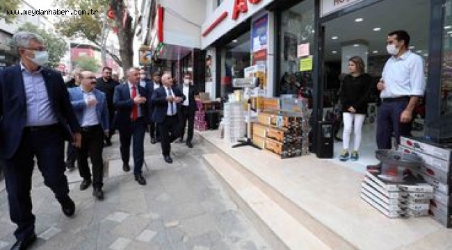 Başkan Büyükakın: Esnafımızı memnun edecek bir çalışma yapacağız 