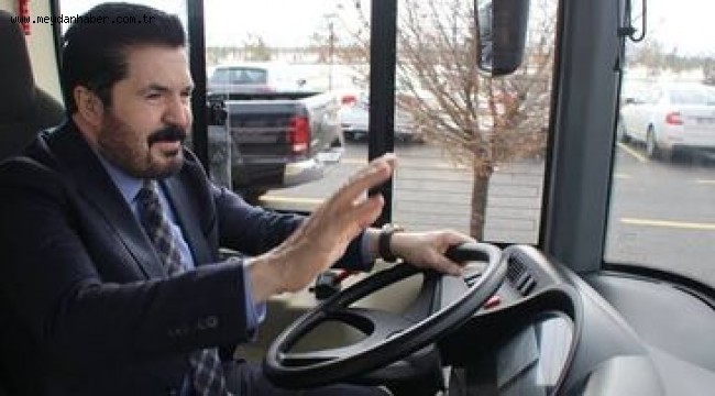 Başkan Sayan şehir içi ulaşımda devrim yapmaya devam ediyor