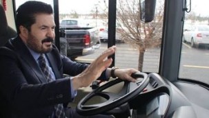 Başkan Sayan şehir içi ulaşımda devrim yapmaya devam ediyor