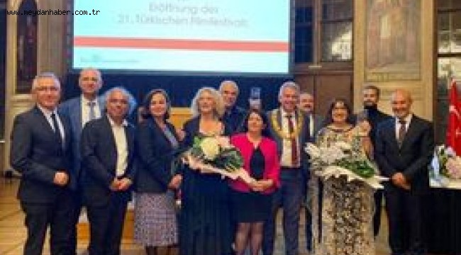 Başkan Soyer, Frankfurt'ta katıldığı 21. Uluslararası Türk Film Festivali'nin galasında konuştu: