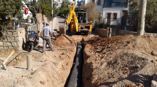 BODRUM BELEDİYESİ SU TAŞKINLARINA KARŞI ÖNLEMLERİNİ ALIYOR