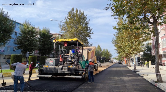 Buharaevler Caddesi sakinlerinden Belediyeye teşekkür