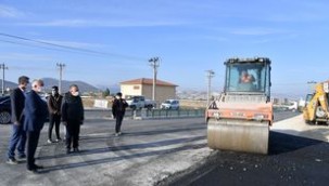 Bulvarda çalışmalar tamamlandı