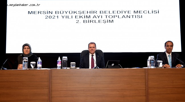 BÜYÜKŞEHİR BELEDİYE MECLİSİ'NİN EKİM AYI İKİNCİ BİRLEŞİMİ YAPILDI BAŞKAN SEÇER, POLİPROPİLEN TESİSİNİN MAHKEME SÜRECİNİ VE KONTEYNER LİMANI'NIN MERSİN İÇİN ÖNEMİNİ DEĞERLENDİRDİ