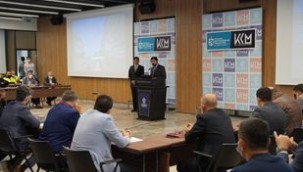 Büyükşehir öncülüğünde yol güvenliği bilgilendirme sunumu