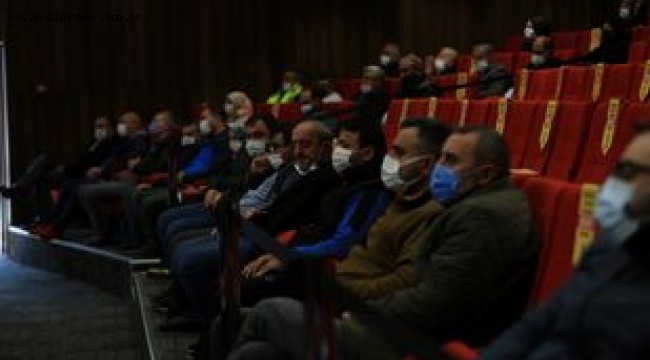 Büyükşehir personeli afet konusunda bilinçlendirildi