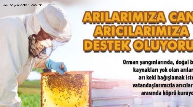 Büyükşehirden Arıcılara Destek Kampanyası