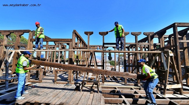 Carfi Konağı yeniden ayağa kalkıyor