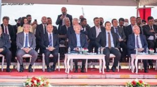 CHP Lideri Kılıçdaroğlu Karabağlar'da 90 milyon liralık tesisin temelini attı "Başkanlarımız İzmir'in hizmetindedir"
