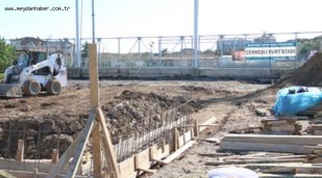 Dilovası Çerkeşli'deki yeni saha için çalışmalara başlandı