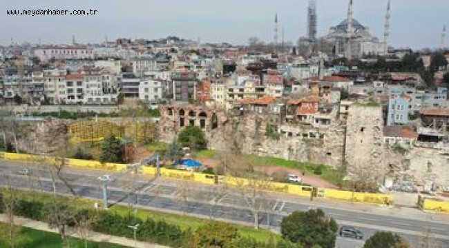 İSTANBUL'UN YENİ AÇIK HAVA MÜZESİ: BUKOLEON SARAYI MÜZE İSTANBUL'UN EN ESKİ ÇEŞMESİNİ DE BARINDIRACAK