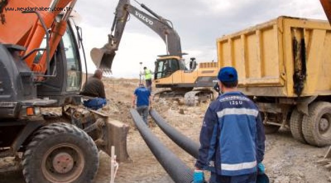 İzmir Büyükşehir Belediyesi'nden Cumhuriyet Mahallesi için önemli hamle Heyelanı tetikleyebilecek yüzey suları kontrol altına alınıyor